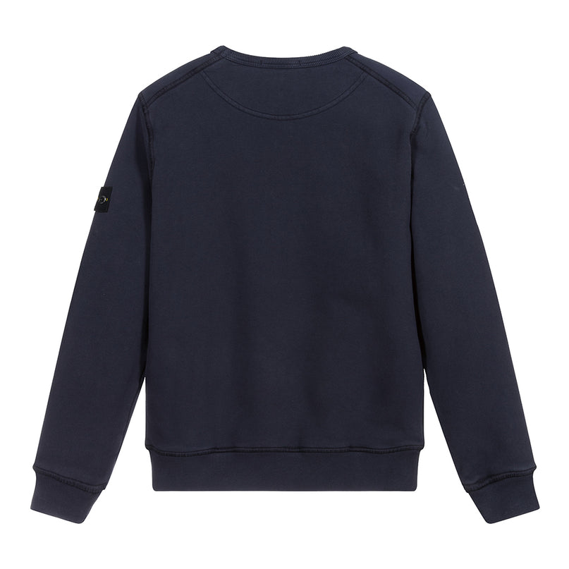 Navy Blue Crewneck Sweatshirt