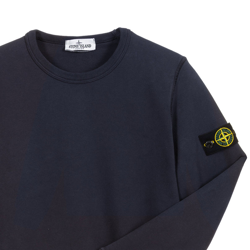 Navy Blue Crewneck Sweatshirt