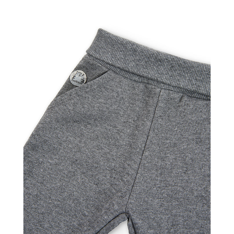 Boboli-grey-Trousers knit for baby boy-125176-8125