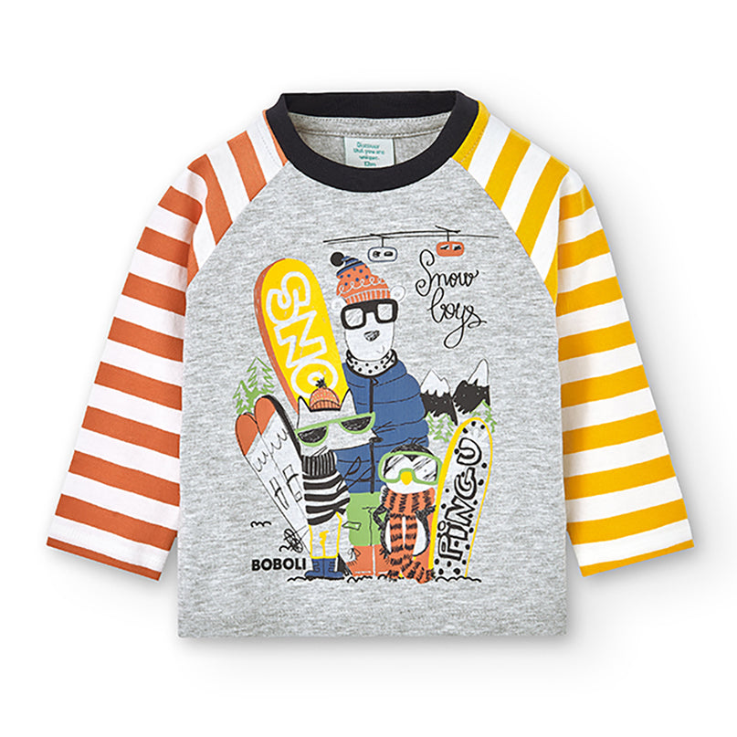 kids-atelier-boboli-kid-boy-grey-striped-snowboarding-graphic-t-shirt-305053-8130