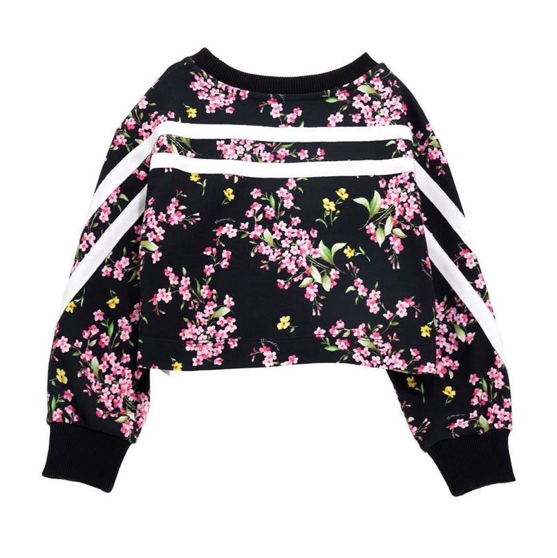 monnalisa-Black Floral Print Sweatshirt-190628-0023-5095_kids atelier 