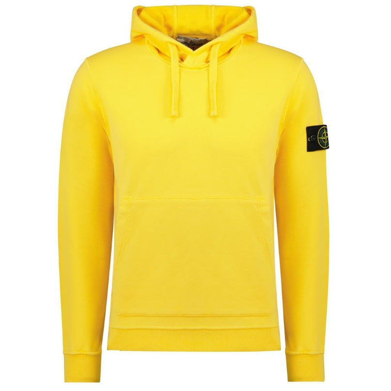 Stone Island-Hooded Quarter Zip