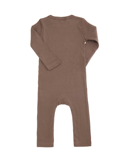 kids-atelier-banblu-gender-neutral-unisex-baby-girl-boy-brown-khaki-ls-modal-romper-51175-khaki