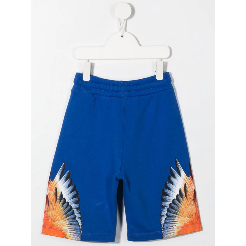 com-Blue Wings Print Shorts-cbci001f22fle0044520