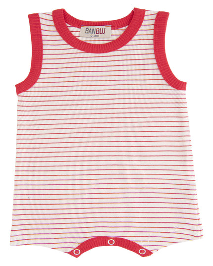 kids-atelier-banblu-gender-neutral-unisex-baby-girl-boy-red-striped-sleeveless-modal-romper-51456-red