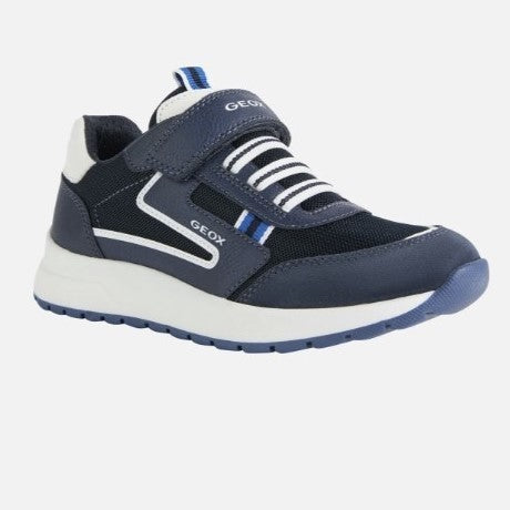 Navy Briezee Mesh Sneakers