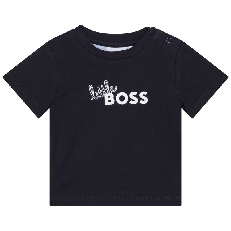 boss-j98415-849-nb-Blue T-Shirt & Shorts Set