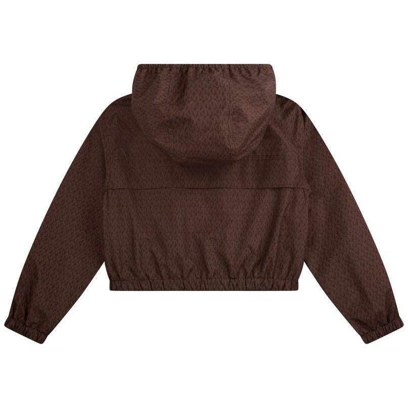 mk-r16104-Chocolate Brown Windbreaker