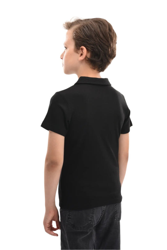 kids-atelier-moustache-kid-baby-boy-black-solid-logo-polo-320710-black