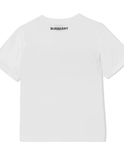 burberry-8064783-White Cotton T-Shirt-130828-a1464