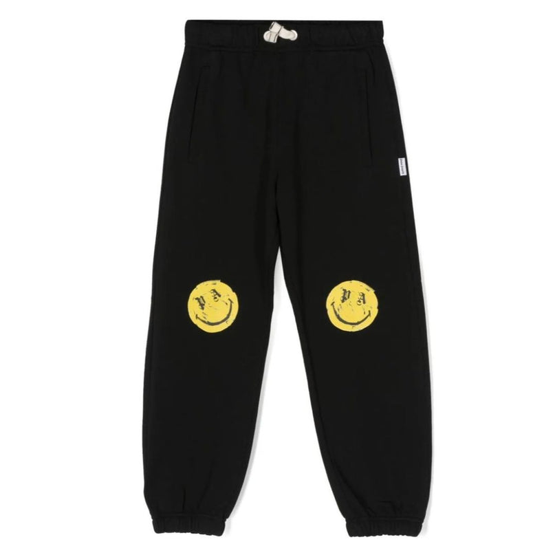 palm-angels-pbch002f23fle0011015-Black Smiley Brush Sweatpants