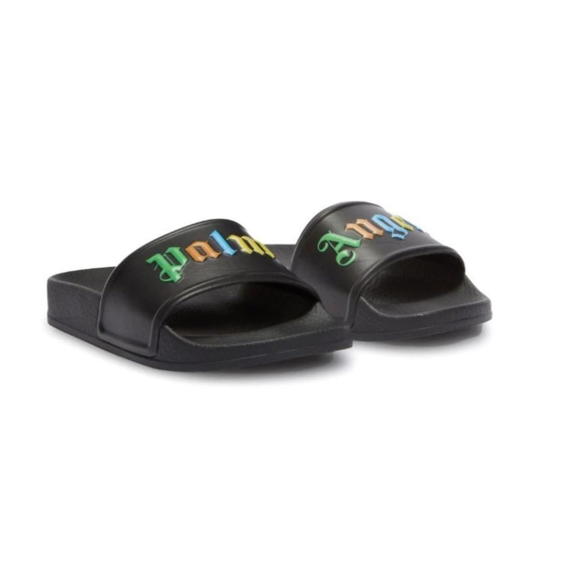 palm-angels-pbic001c99mat0031084-Black Logo Pool Sliders