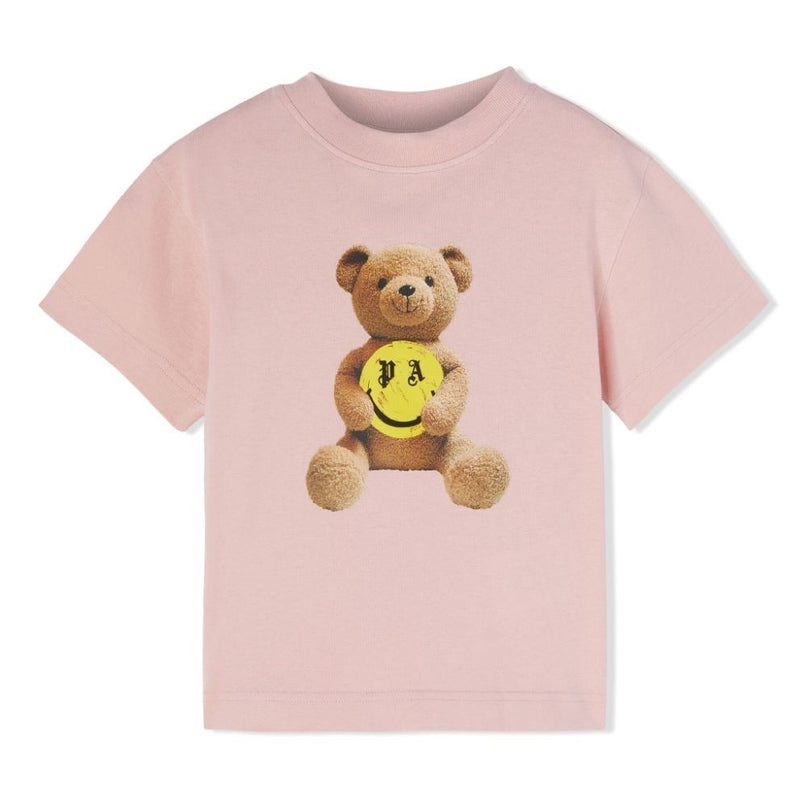 palm-angels-pgaa002f23jer0033415-PINK SMILEY BEAR T-SHIRT