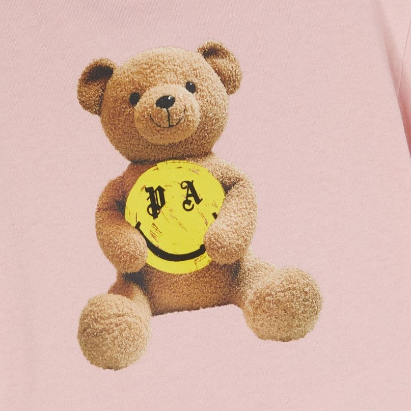 palm-angels-pgaa002f23jer0033415-PINK SMILEY BEAR T-SHIRT