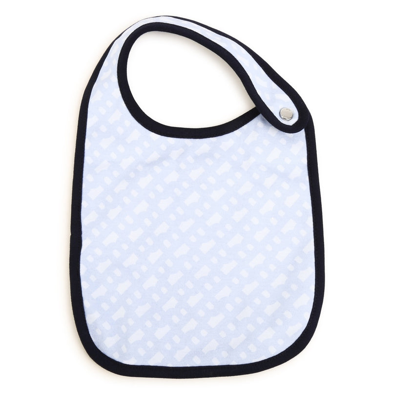 boss-j98424-771-Baby Boys Blue & White Bibs ( 3-Pack )