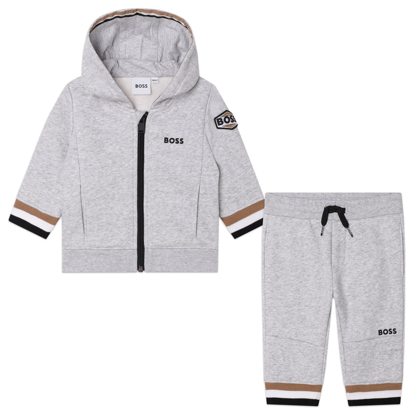 boss-j08086-a32-Gray Logo Tracksuit