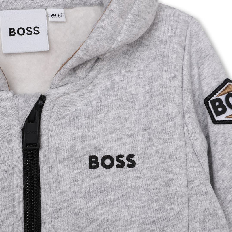 boss-j08086-a32-Gray Logo Tracksuit