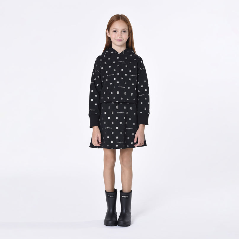 givenchy-h12332-09b-Black Hooded Dress