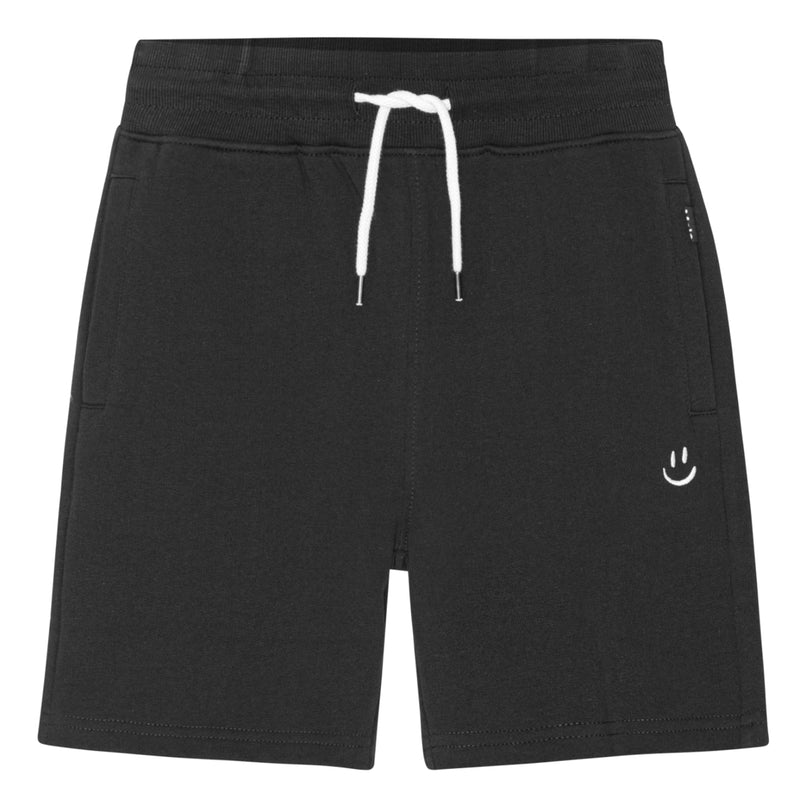 molo-6s24h202-0099-Black Logo Shorts