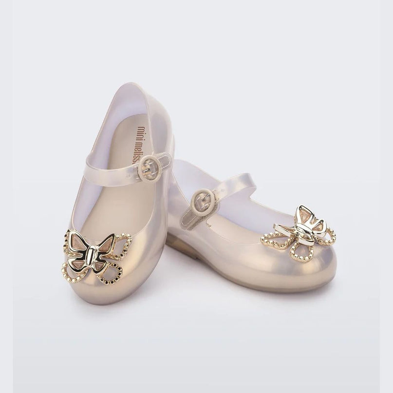 melissa-mini-melissa-sweet-love-fly-bb-35717-as457-Pearly Gold Sandals