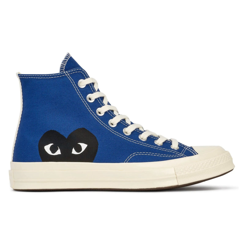 Dark Blue High Top Sneakers