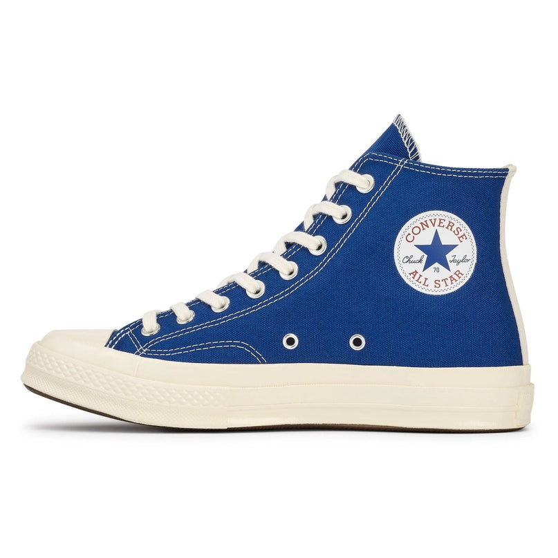 Dark Blue High Top Sneakers