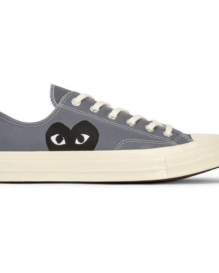 Gray Converse Low Top Sneakers