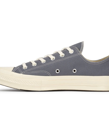 Gray Converse Low Top Sneakers