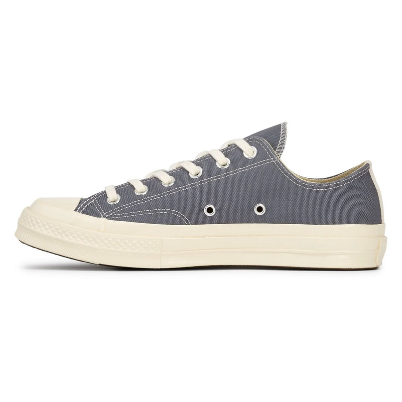 Gray Converse Low Top Sneakers