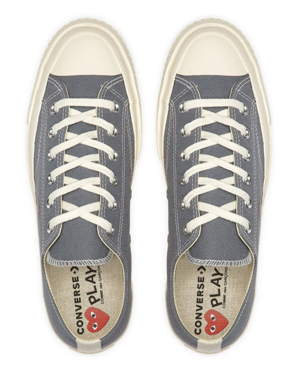 Gray Converse Low Top Sneakers