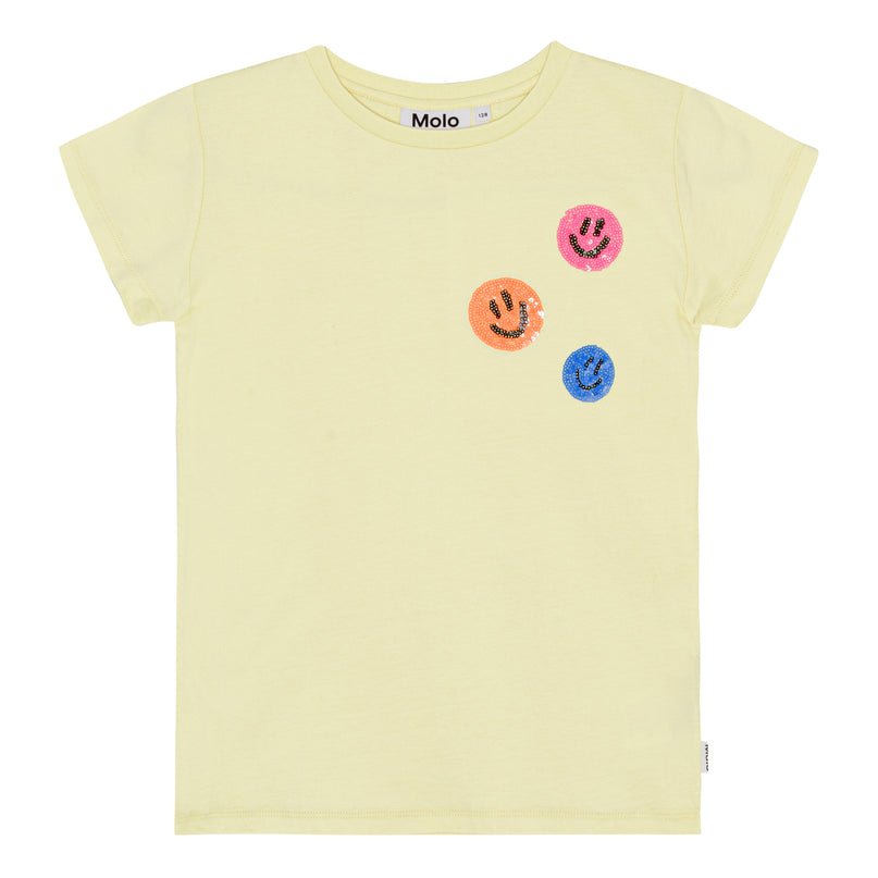 molo-Yellow Ranva T-Shirt-2s24a210-8884