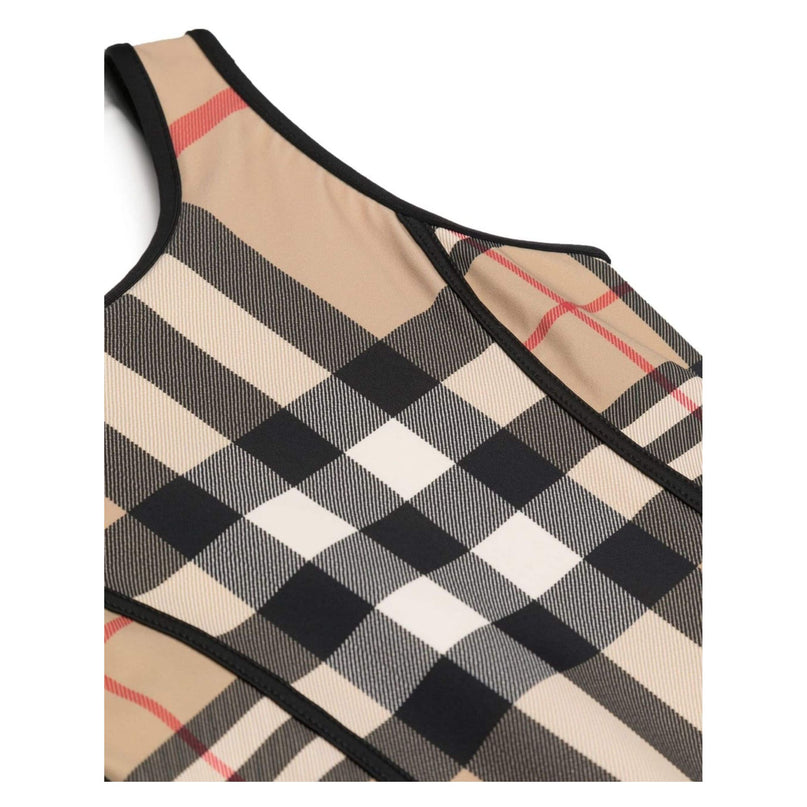 burberry-8061849-Beige Check Swimsuit-126589-a7028