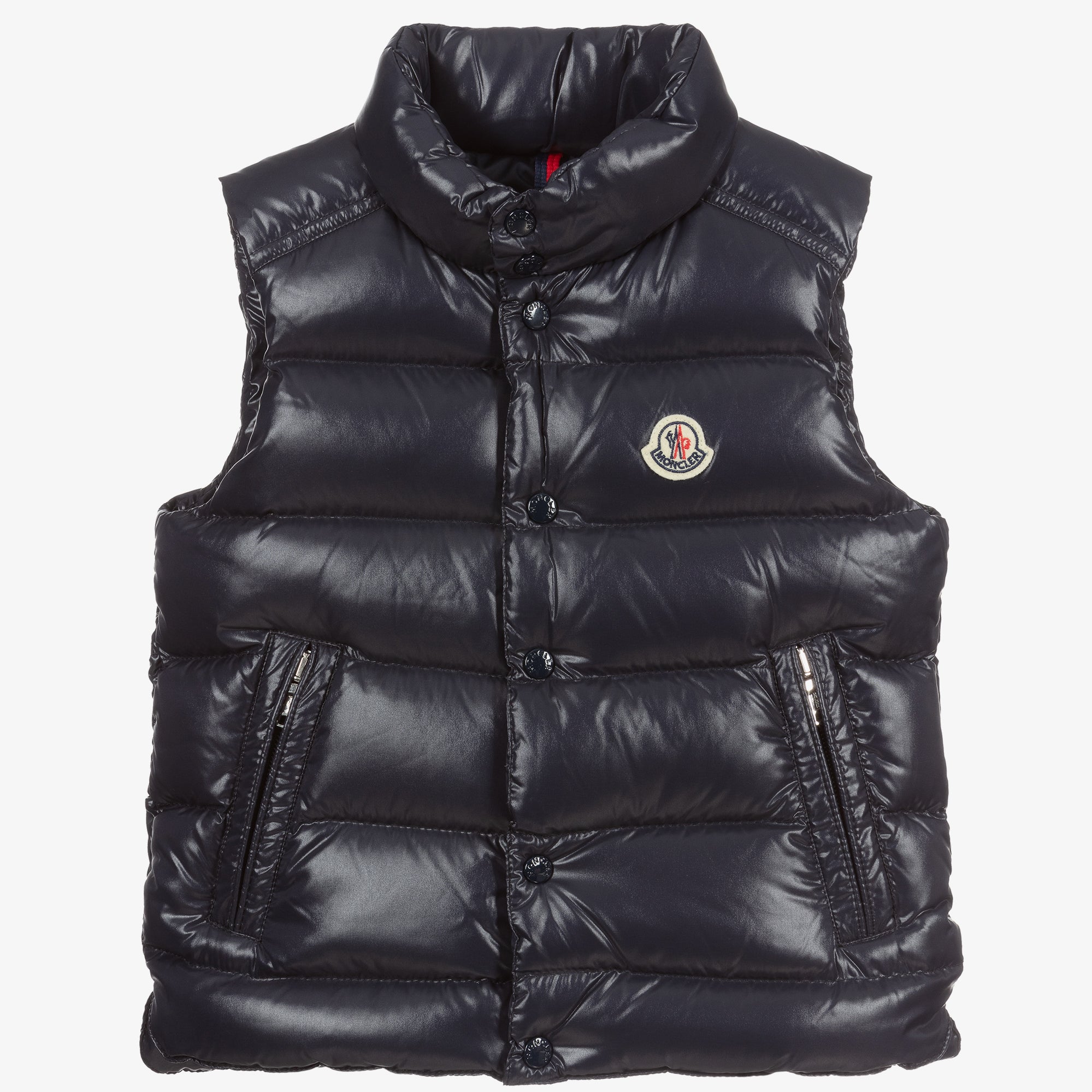 Navy Down Padded Gilet