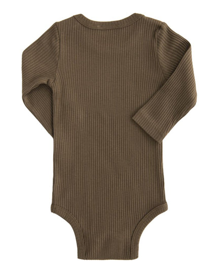 kids-atelier-banblu-gender-neutral-baby-boy-girl-unisex-green-olive-ls-modal-bodysuit-51176-olive