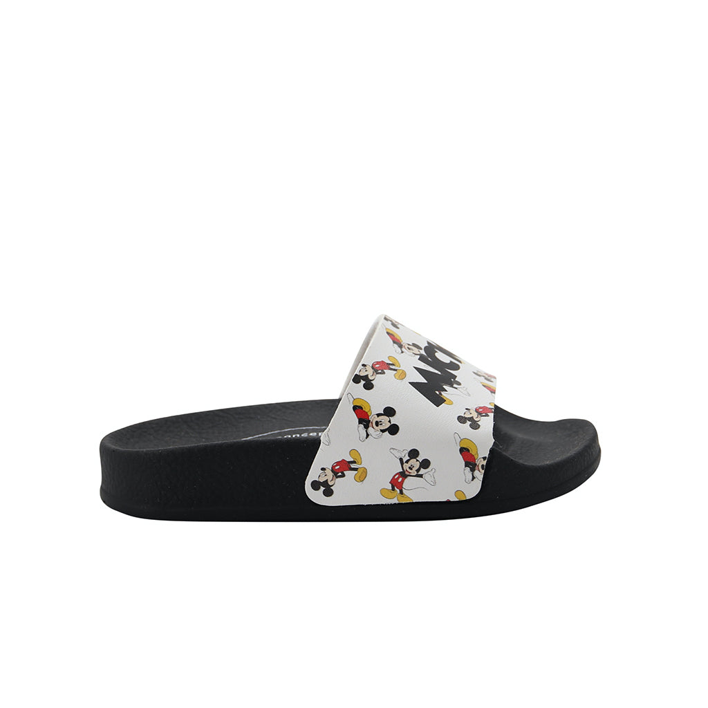 Moa Kids dalmatian-print buckled sandals - White