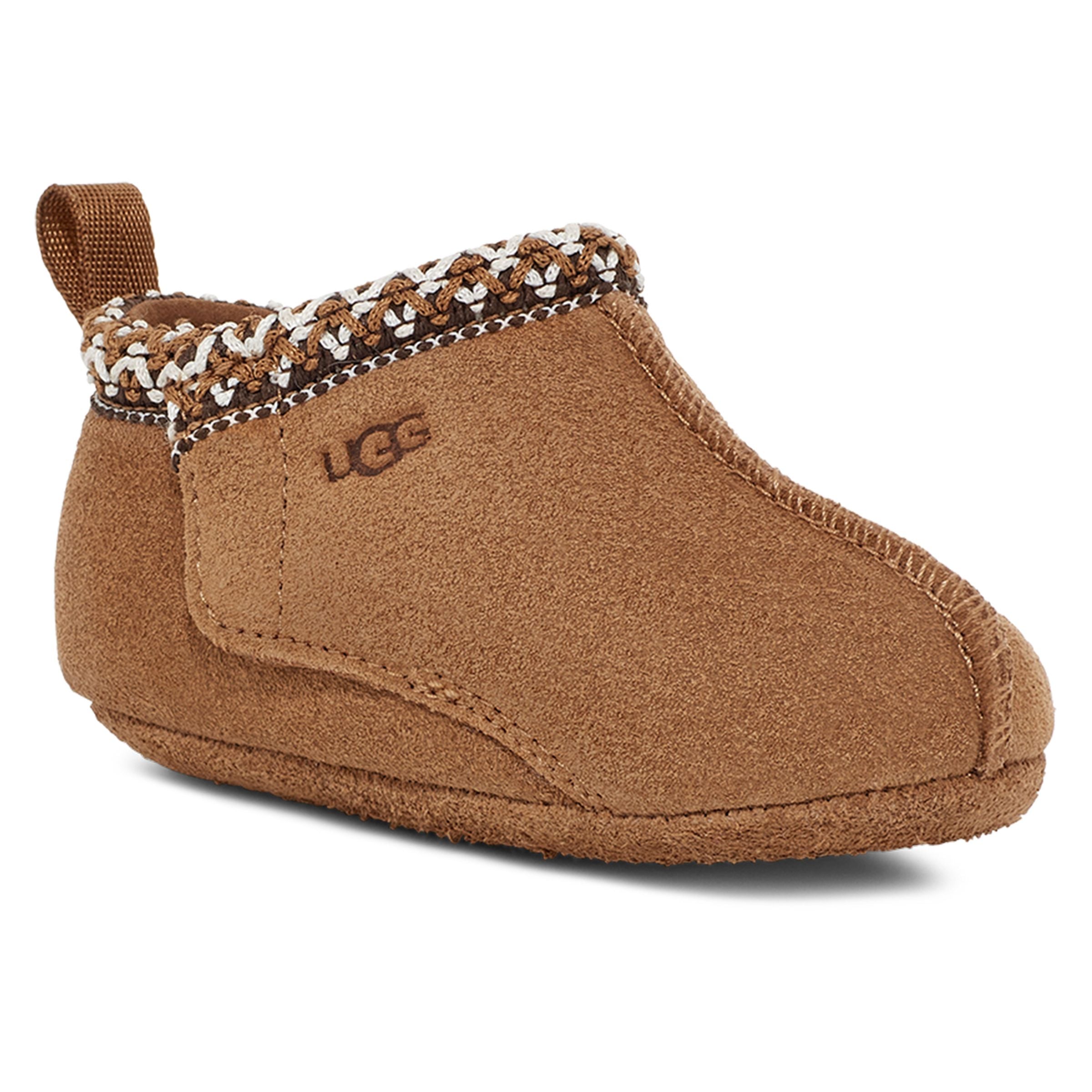 Beige Tasman Booties - kids atelier