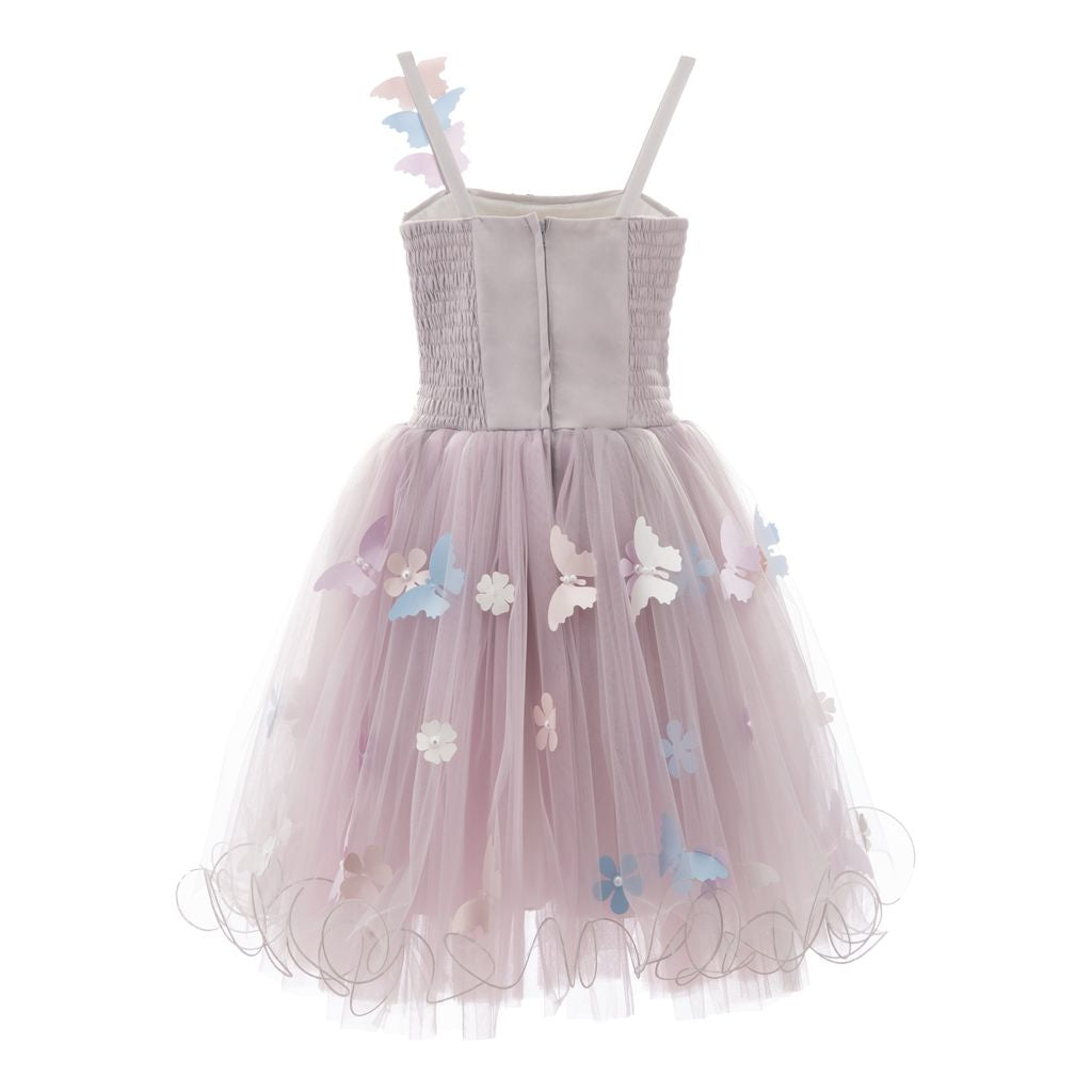 Autumn Fashion Toddler Baby Girls Clothing Long Sleeve Ruffle Butterfly  Print Dress Children Kids Dress Vestidos 2-7Y | Unilovers