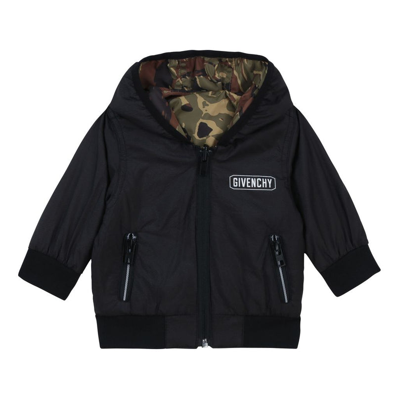 givenchy-Green Camo Reversible Jacket-H06046-64H