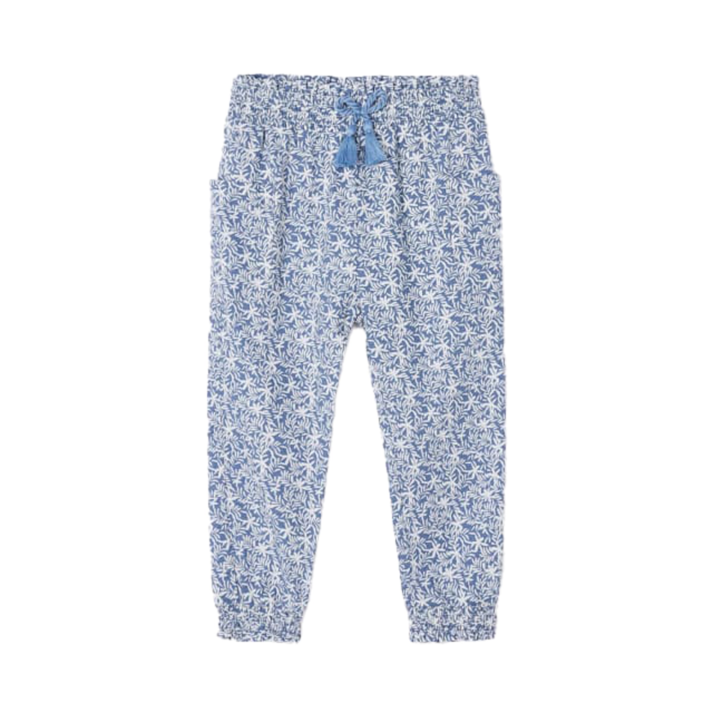 Blue Porcelain Pants - kids atelier