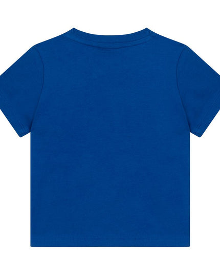 boss-Blue Logo T-Shirt-j05920-871