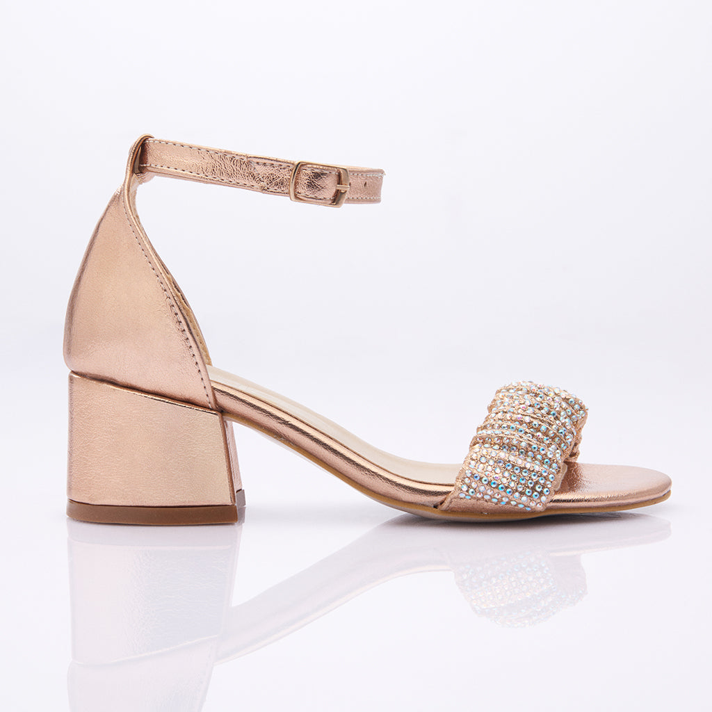 Rose gold heels for kids shops