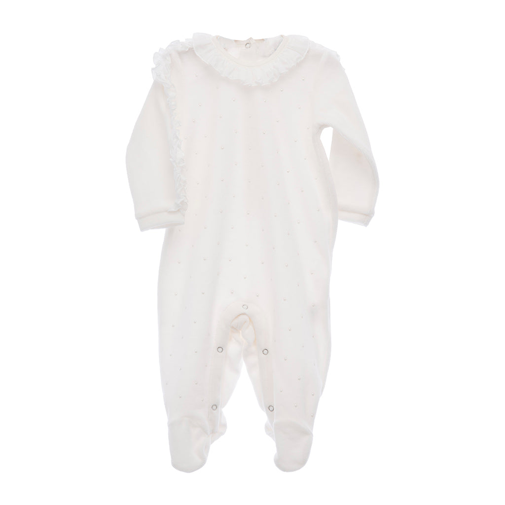 Long sleeve hot sale ruffle onesie