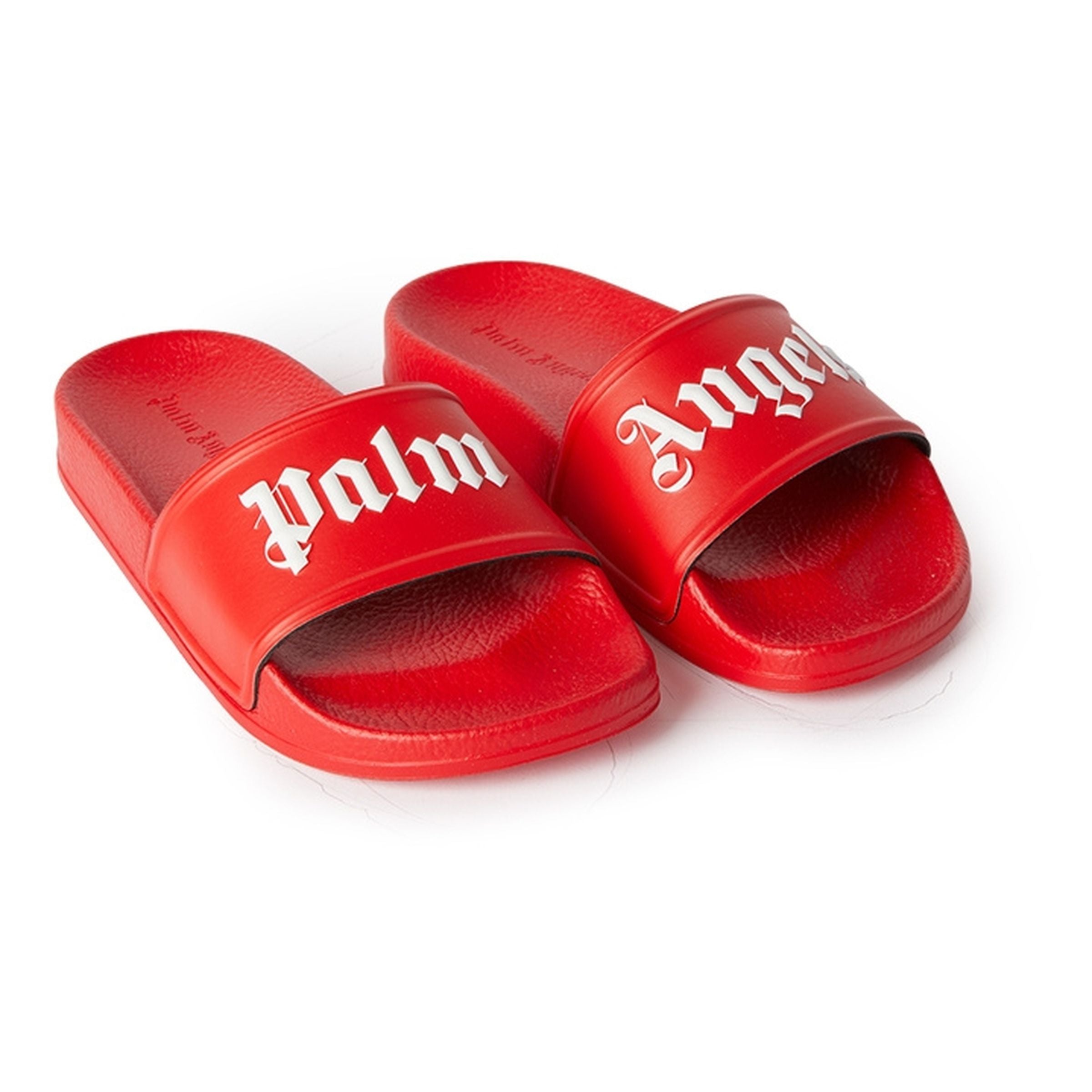 Red Flat Slides kids atelier