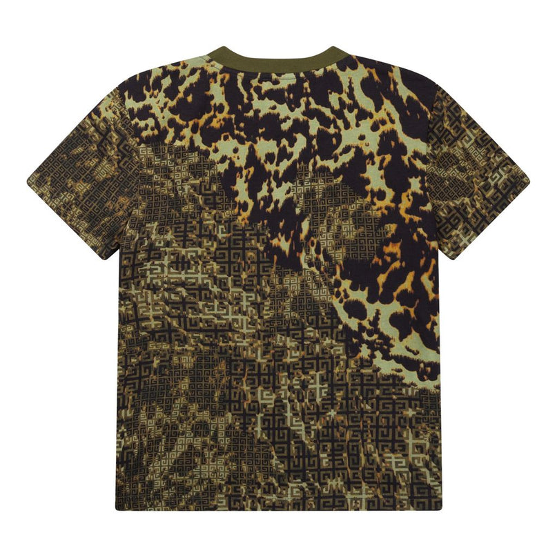 givenchy-Khaki T-Shirt-h25333-64h