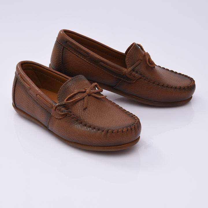 kids-atelier-moustache-kid-boy-baby-brown-moccasin-loafers-lf03-brown