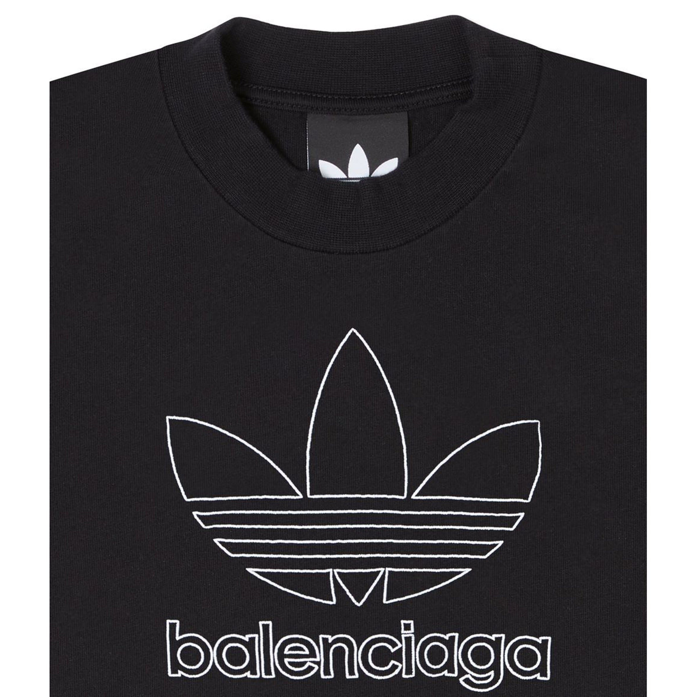 Black Balenciaga x Adidas T-Shirt