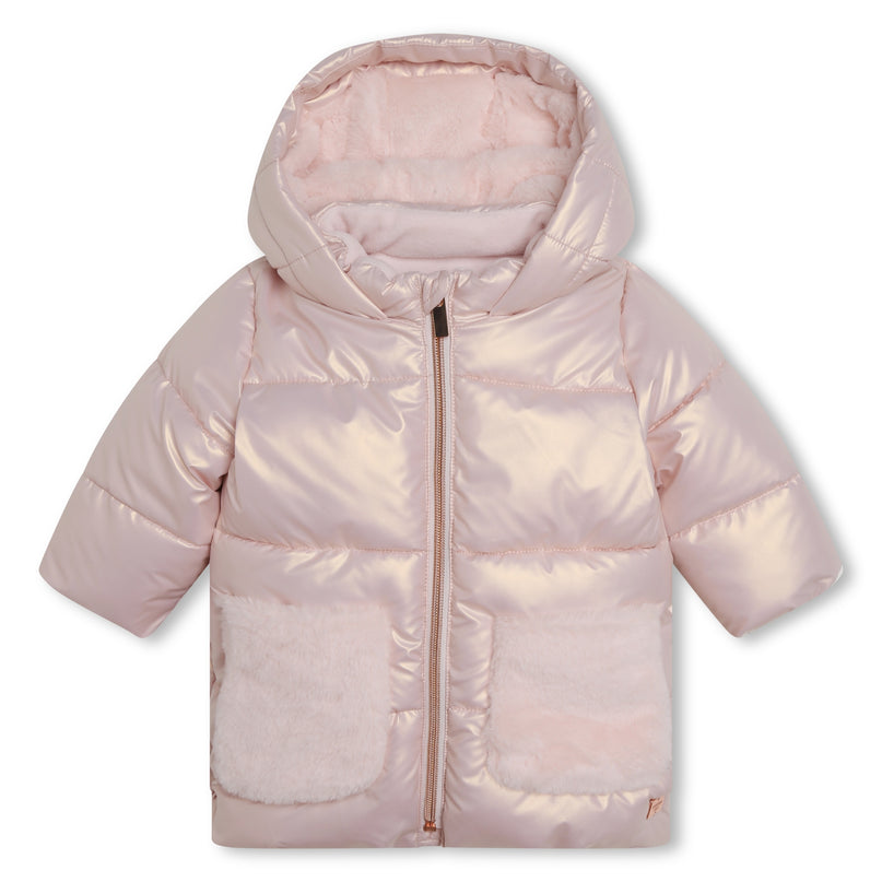 kids-atelier-carrement-beau-baby-girl-pink-hooded-puffer-coat-y06044-43b