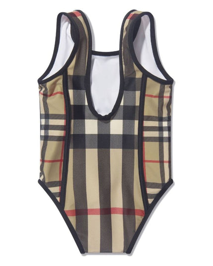 burberry-8061960-Beige Check Swimsuit-126589-a7028