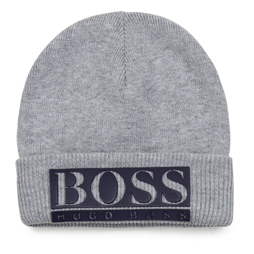 BOSS-KB- GRAY-PULL ON HAT-J21240-A32