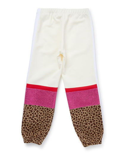 pa-White & Leopard Print Sweatpants-pgcj004f22fab0010101